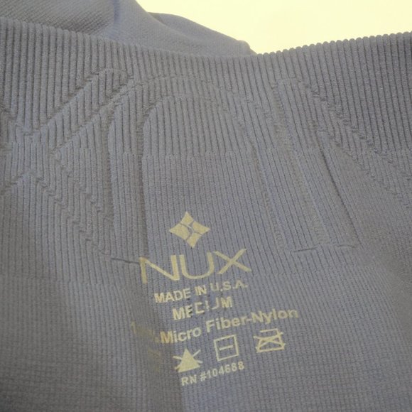 NUX Awakened Leggings Size Medium  Awesome Blue/Gray color - Picture 6 of 7